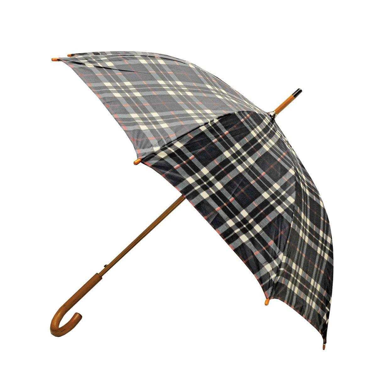 Rainbrella Classic Auto Open Umbrella with Real Wooden Handle
