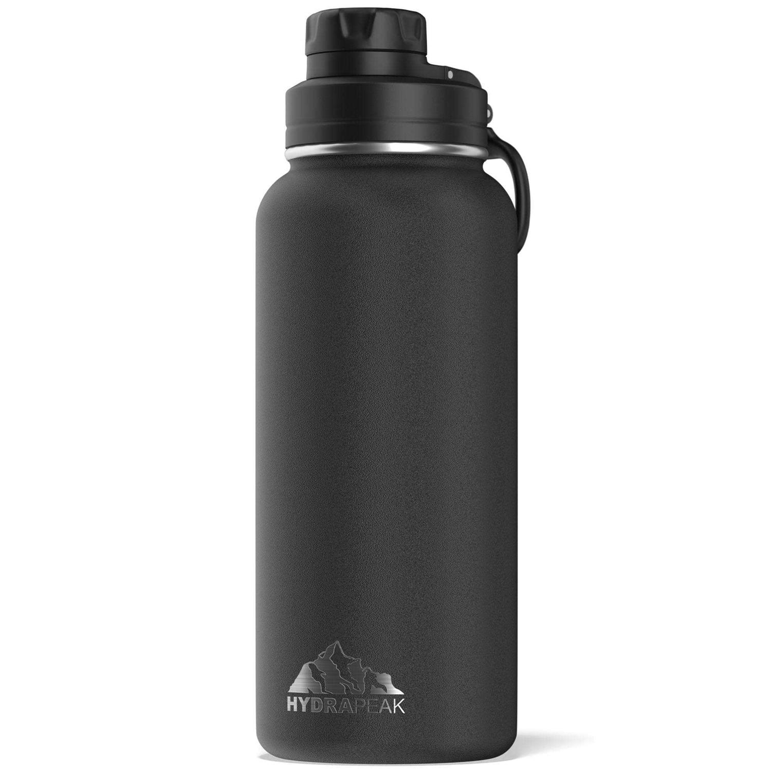 Hydrapeak Wide Mouth Stainless Steel Water Bottle 32oz