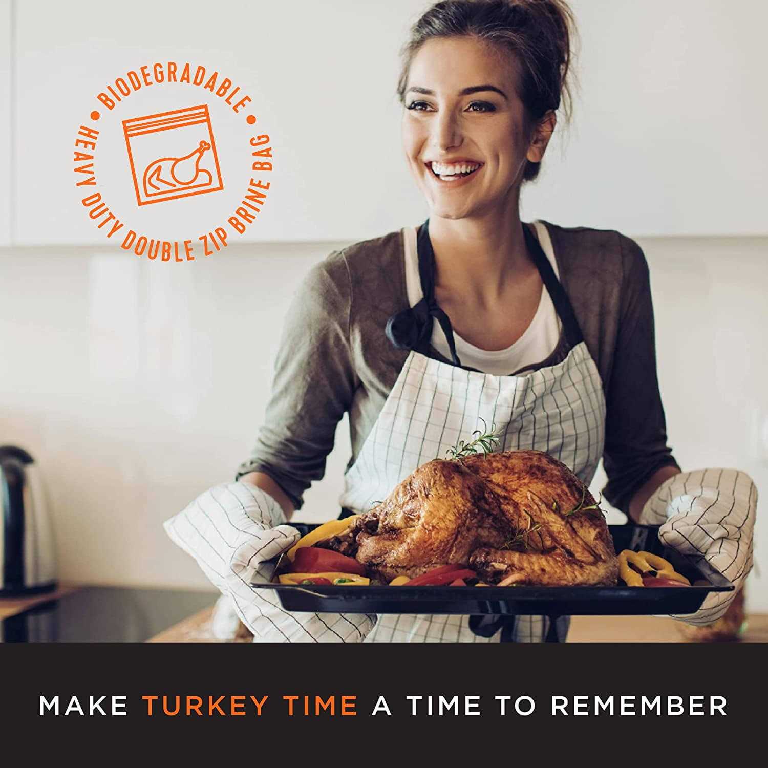 Fire & Flavor Turkey Perfect Brining Bag