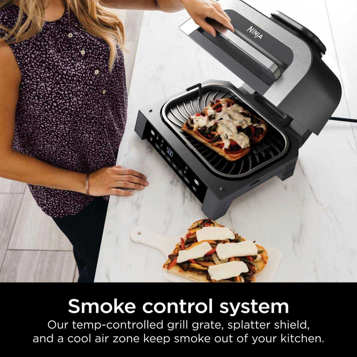 Ninja Foodi 6-in-1 Smart XL Dual Temp ProbeGrill/Air Fryer