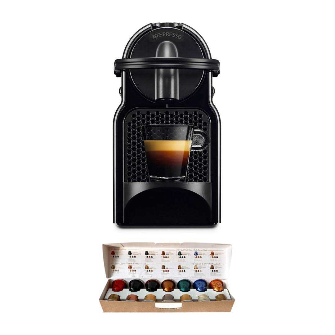 Nespresso Inissia Espresso Machine w/ Capsules