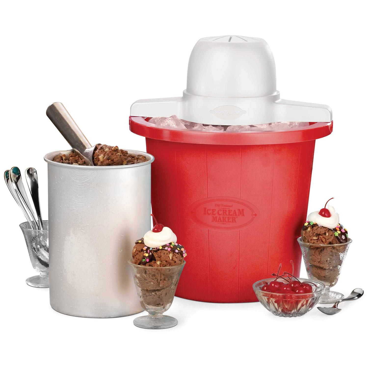 Nostalgia 4-qt Electric Ice Cream Maker