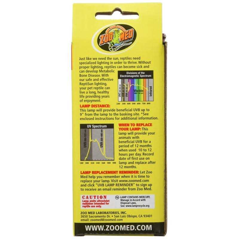 Zoo Med ReptiSun 5.0 Mini Compact Fluorescent UVB Bulb