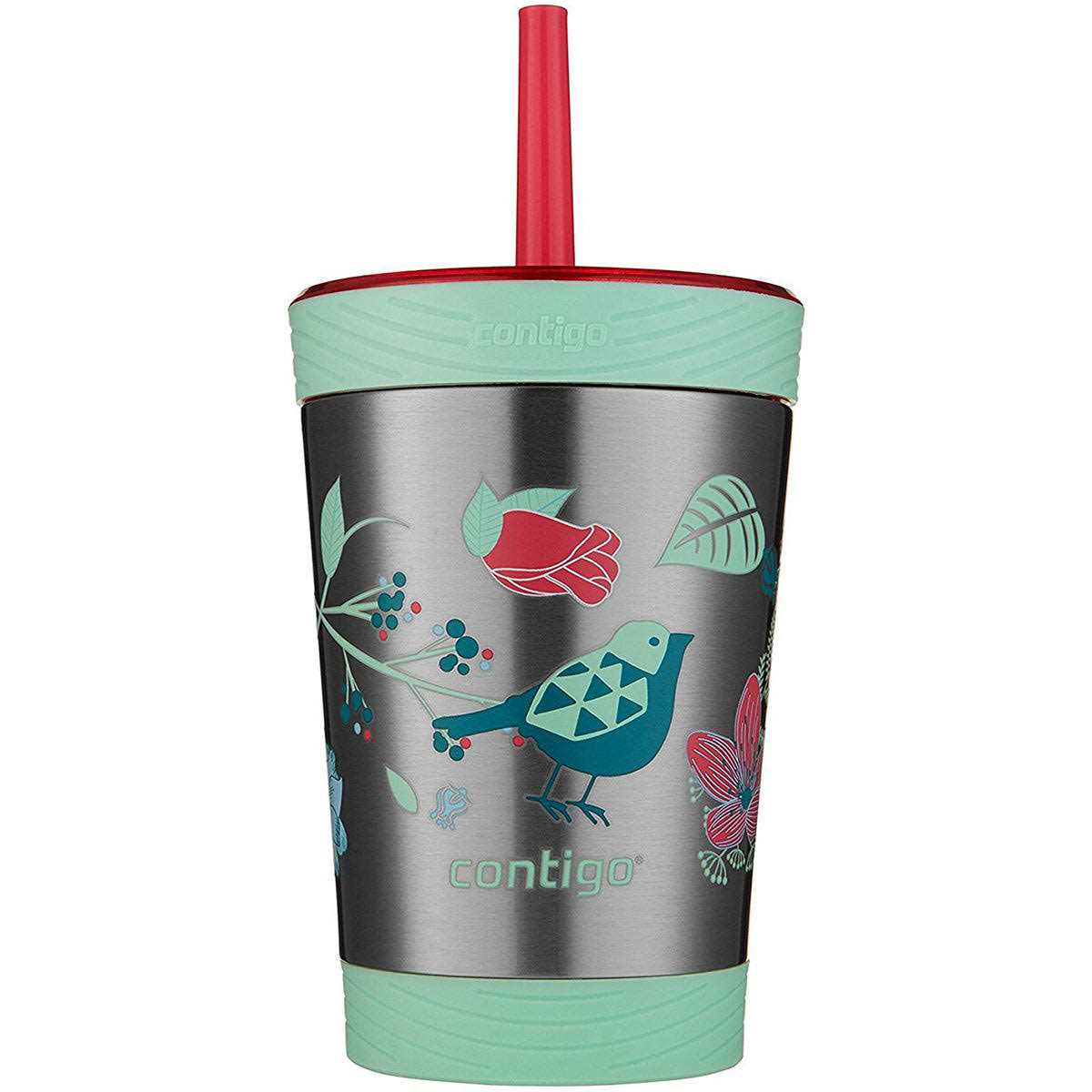 Contigo Kids Spill-Proof Stainless Steel Tumbler with Straw