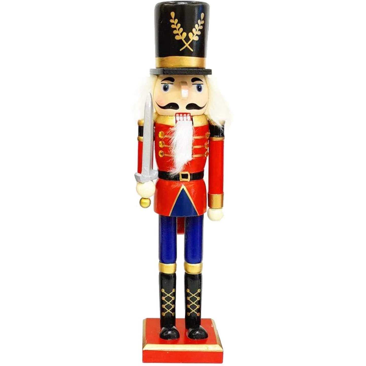 Christmas Nutcracker Christmas Wooden Nutcracker Ornaments Nutcracker Puppet for Kids