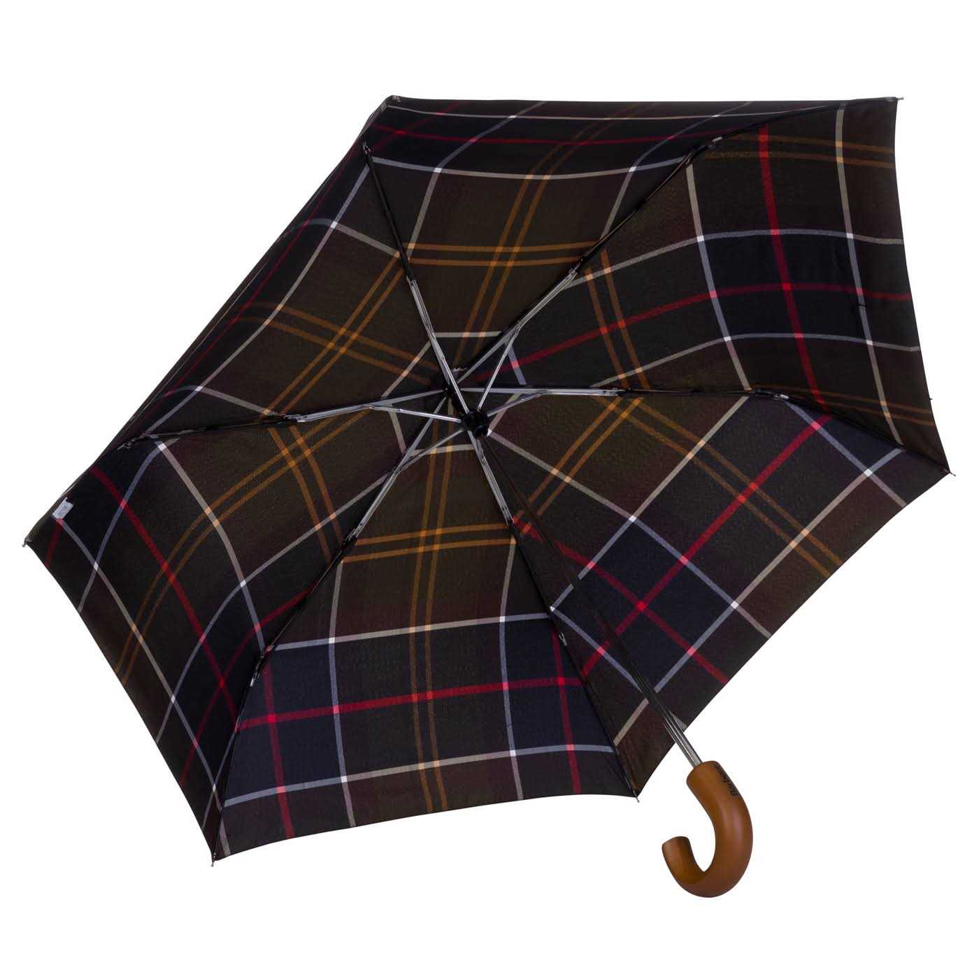 Barbour Tartan Mini Umbrella