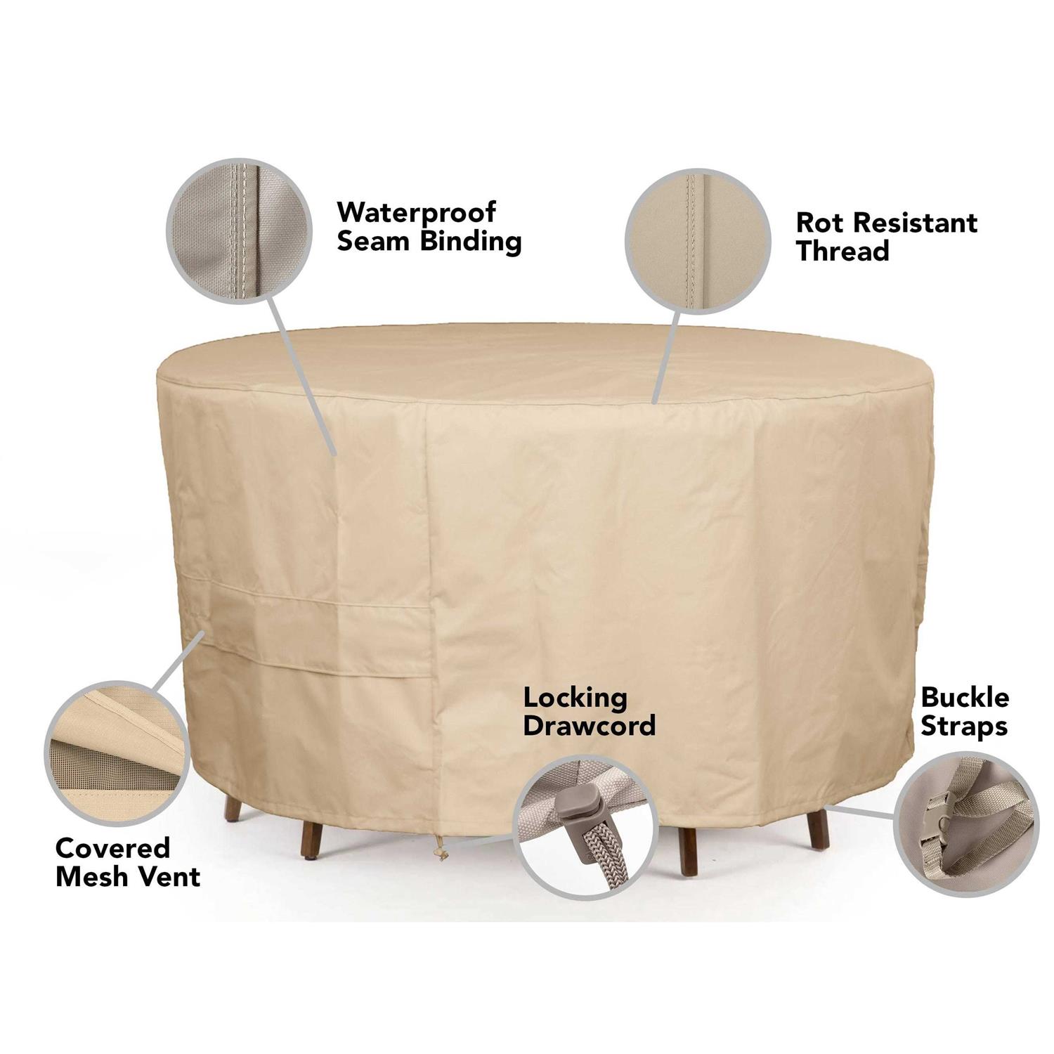 Covermates Round Fire Pit Cover Fits Up Water