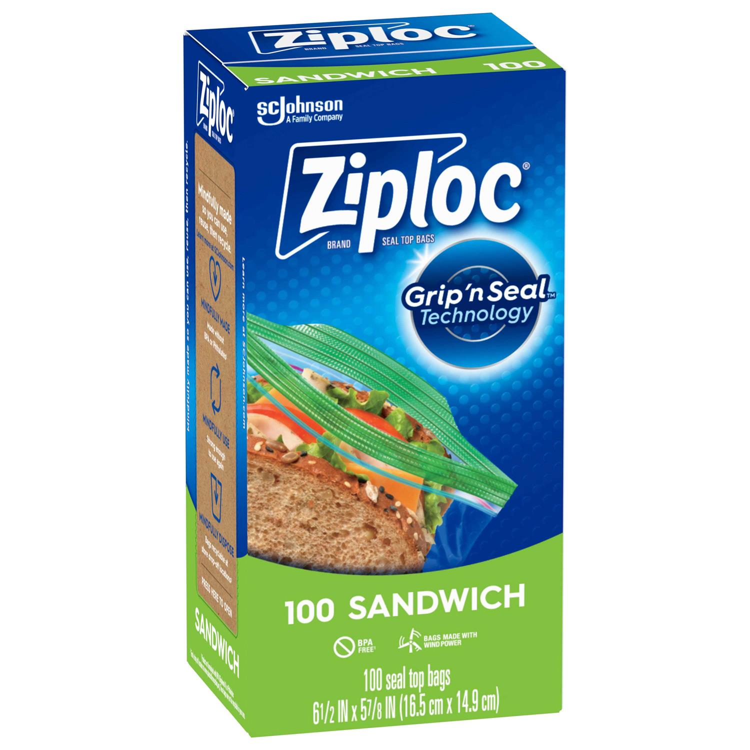 Ziploc Sandwich Bags