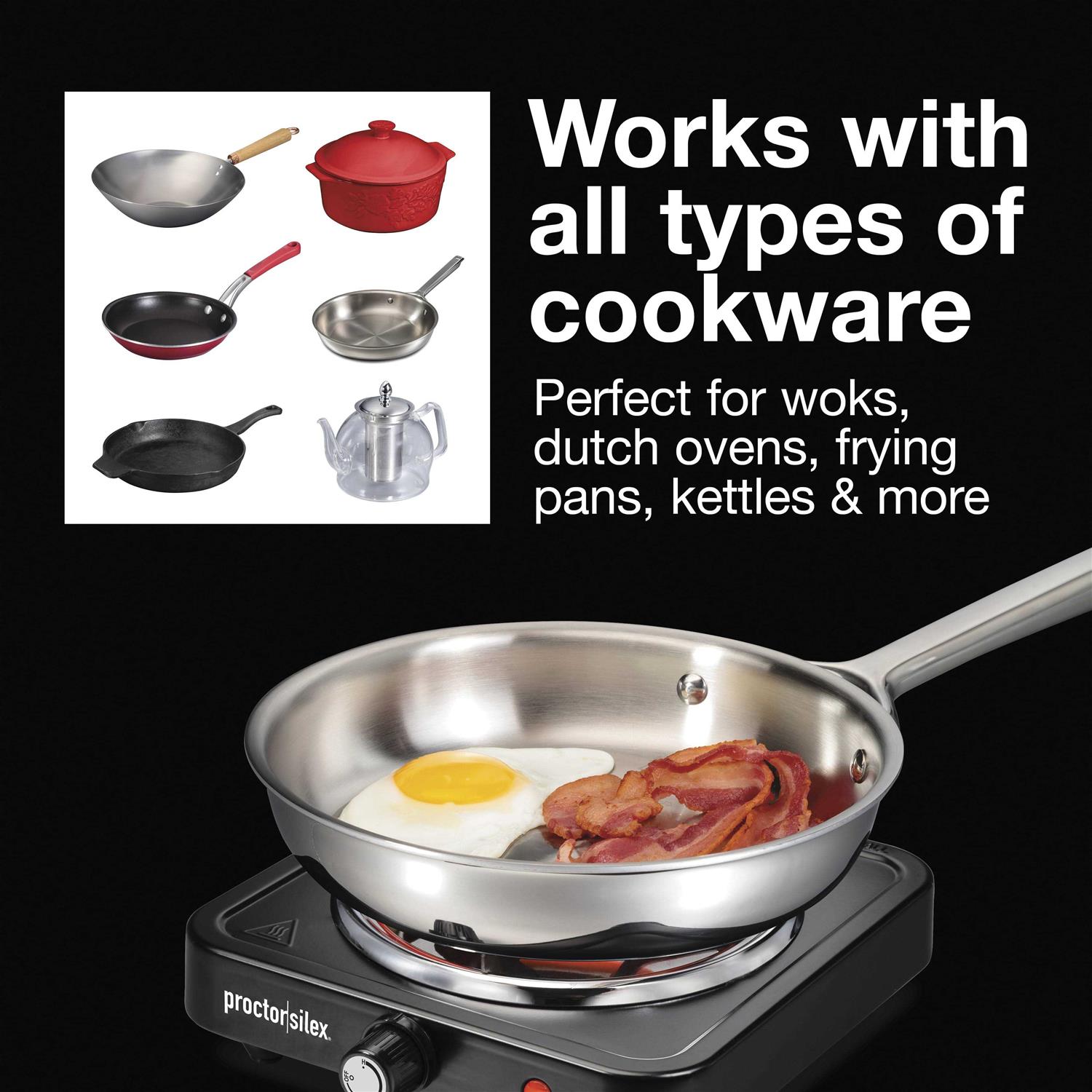 Proctor Silex Single Burner