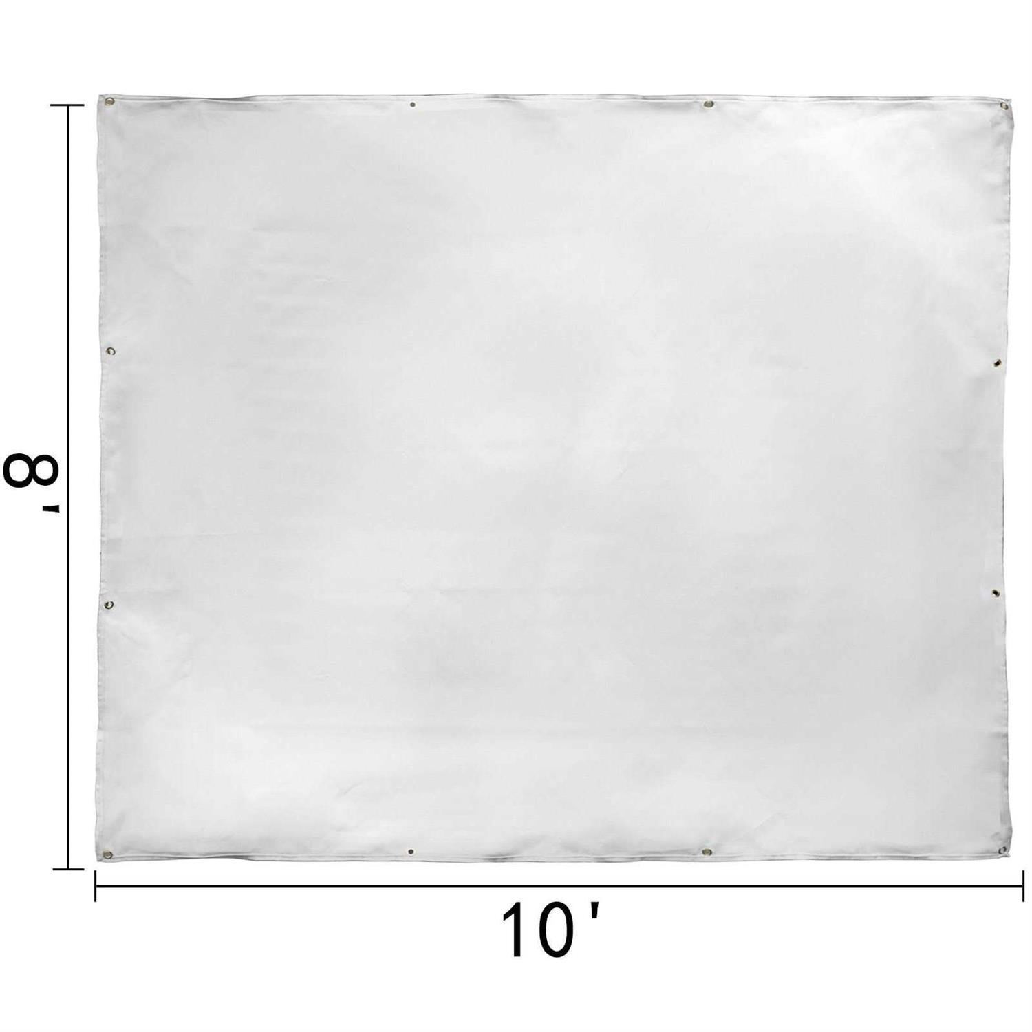 VEVOR Welding Blanket Fiberglass Blanket 8 x 10 ft Fire Retardant Blanket White HT8X10BS000000001V0