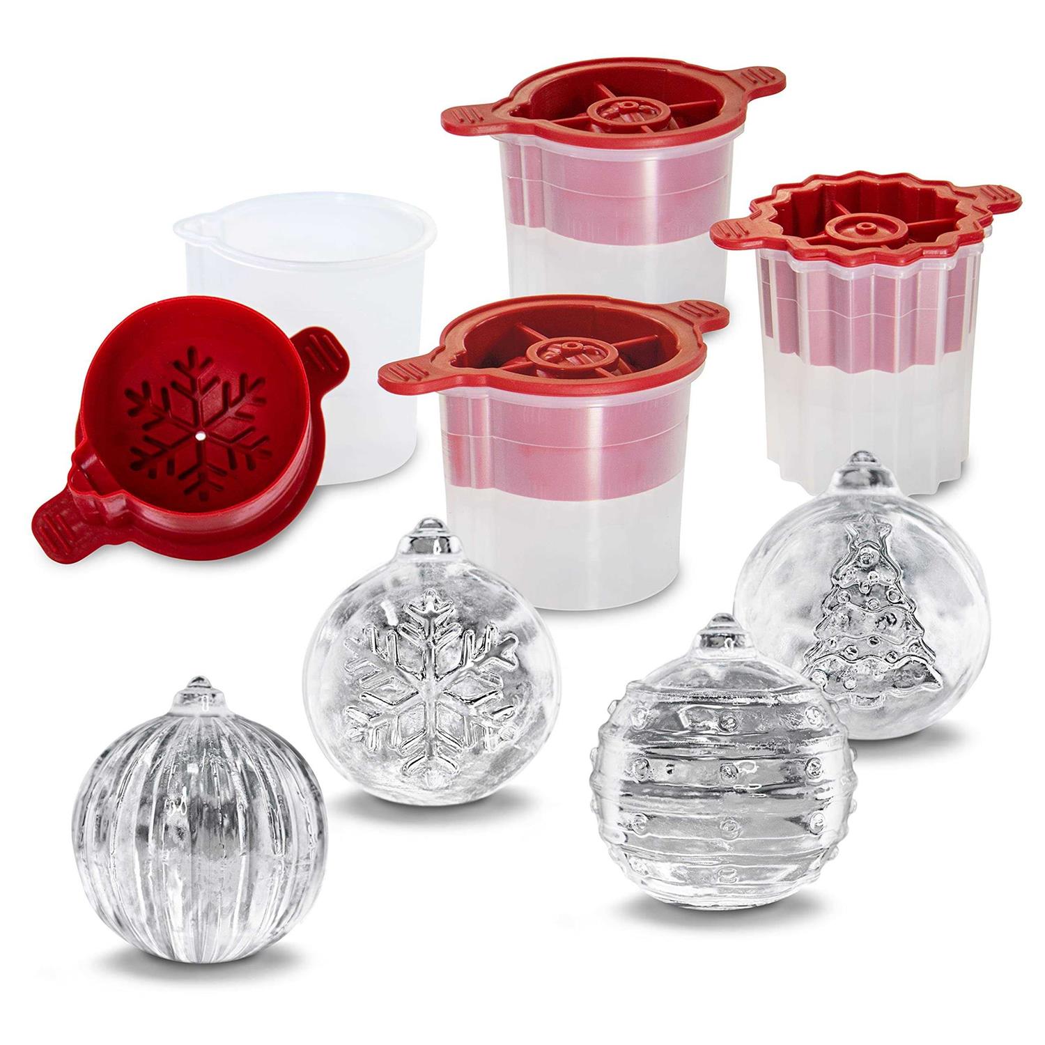 Tovolo Christmas Ornament Ice Molds Set