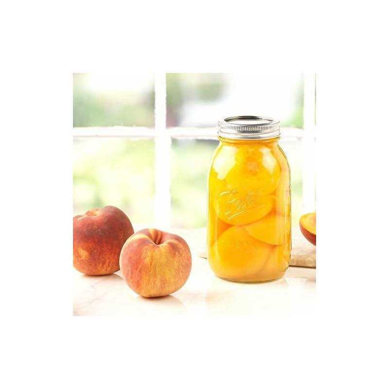 Ball Regular Mouth 32-Ounces Mason Jar with Lids