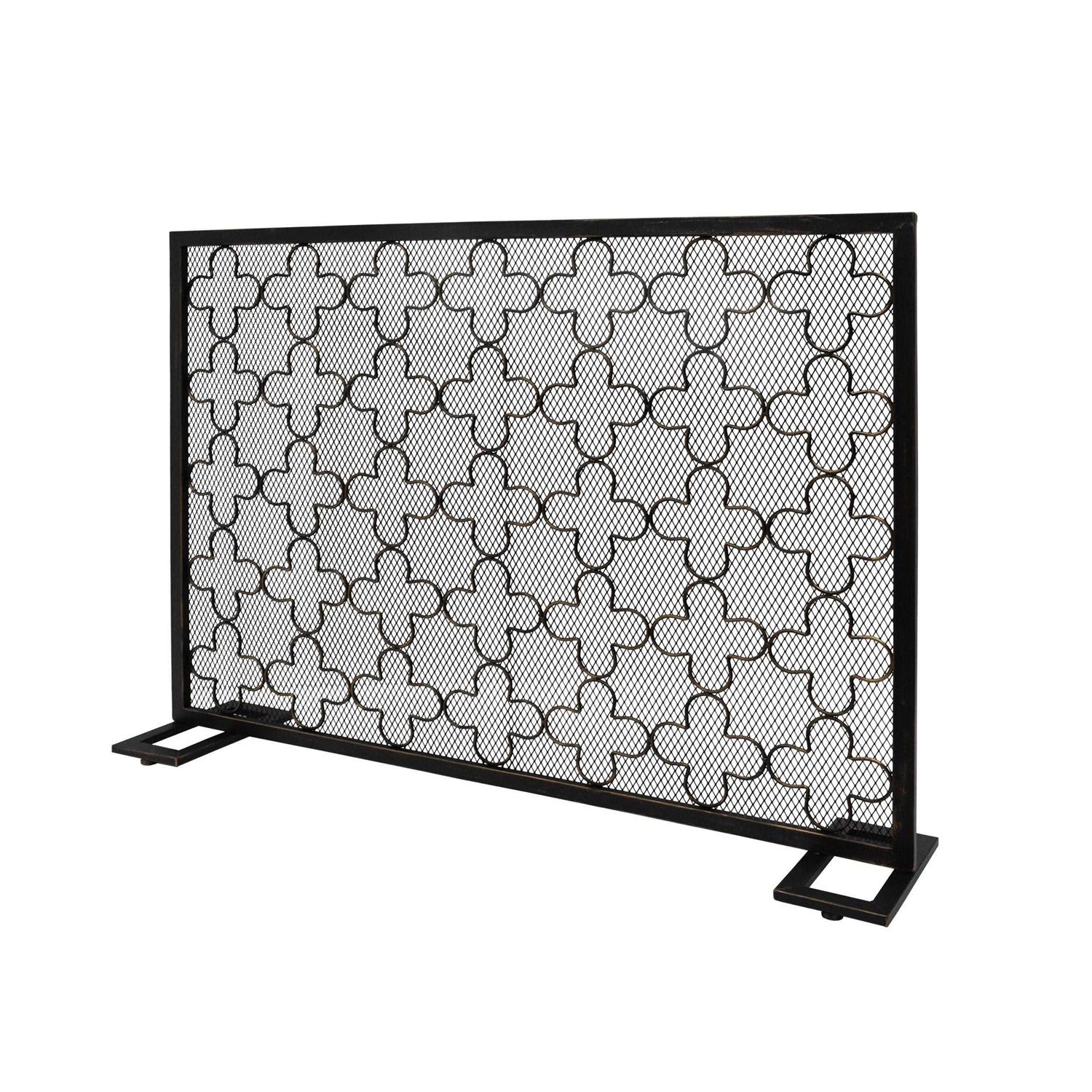 Christopher Knight Home Alleghany Modern Single Panel Fireplace screen
