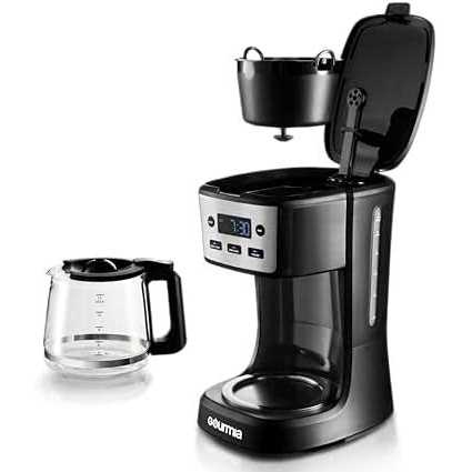 Gourmia 12-Cup Programmable Coffee Maker