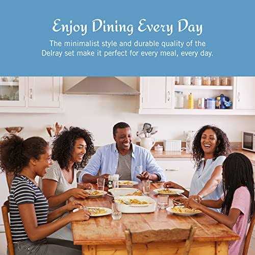 Mikasa 5225580 Delray 40-Piece Dinnerware Set