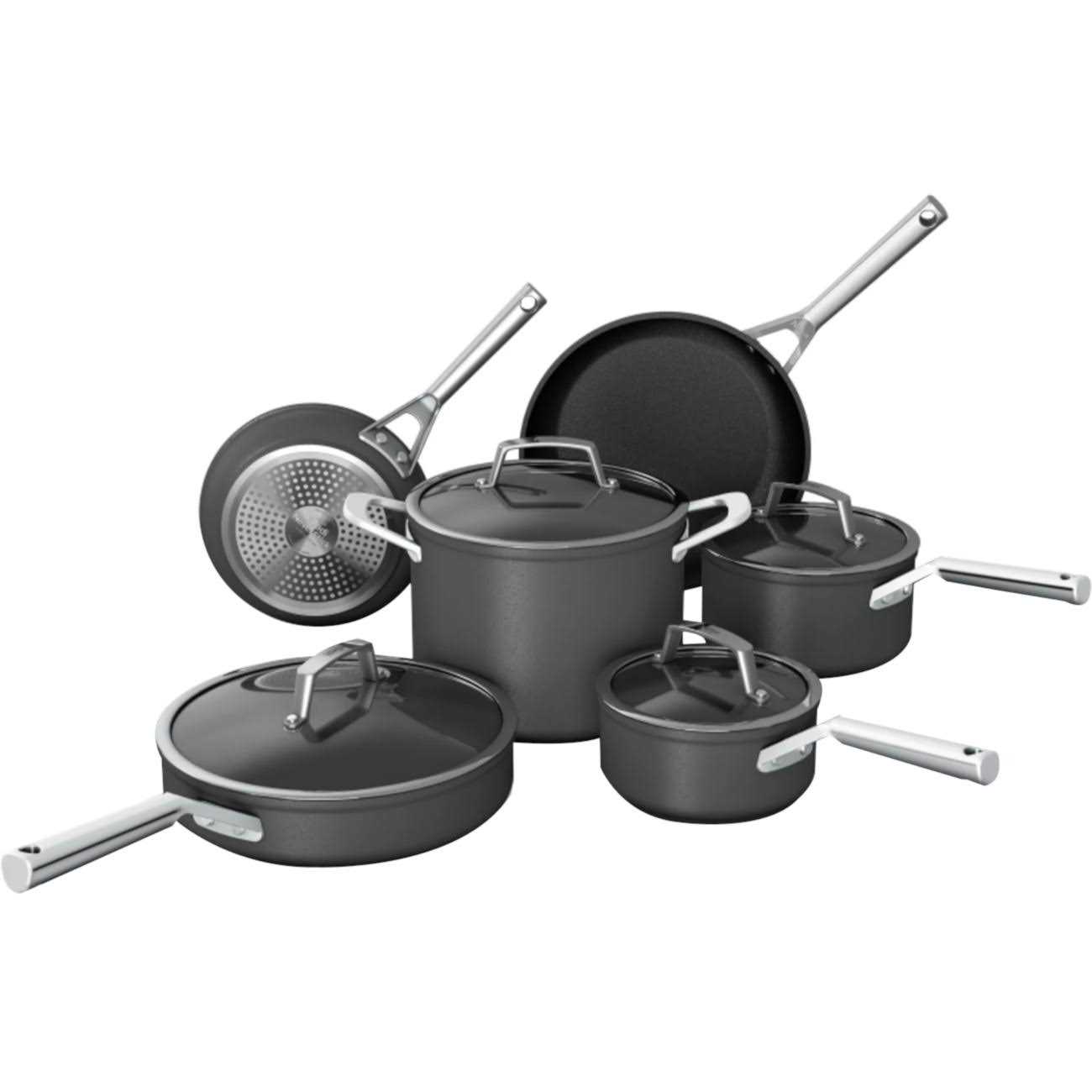 Ninja Foodi NeverStick Premium Hard-Anodized 10-Piece Cookware Set