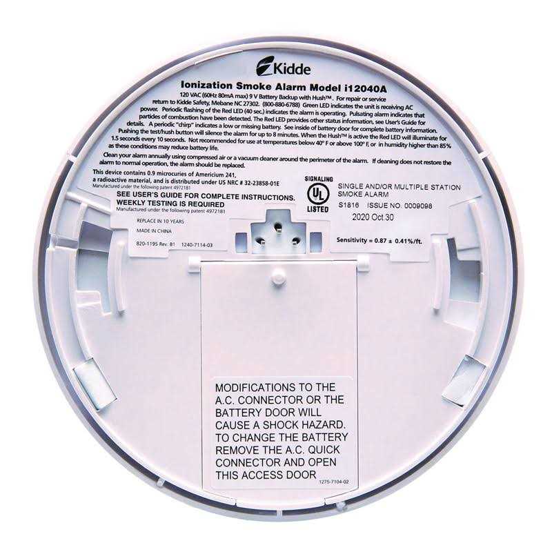 Kidde i12040 Smoke Alarm 21006378