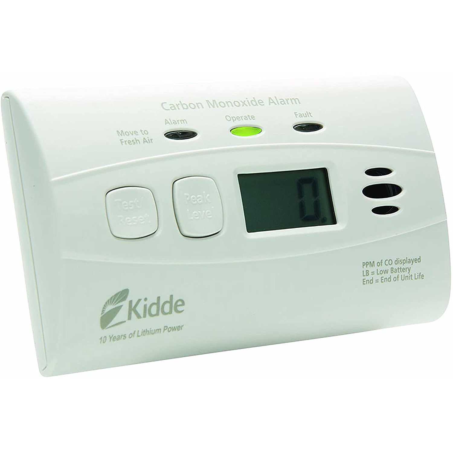Kidde C3010D Carbon Monoxide Alarm with Digital Display