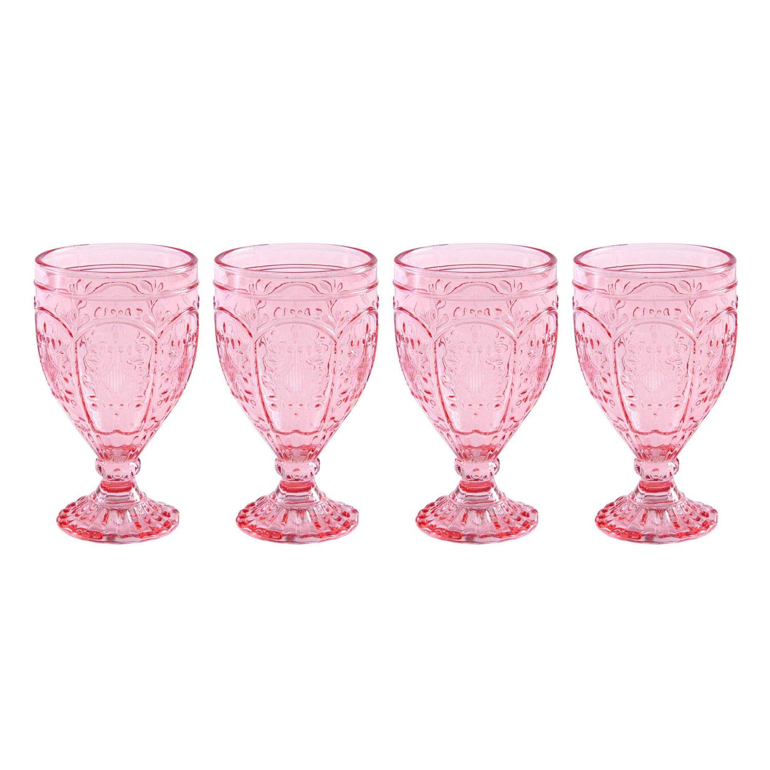 Fitz and Floyd Trestle Goblets Set of 4