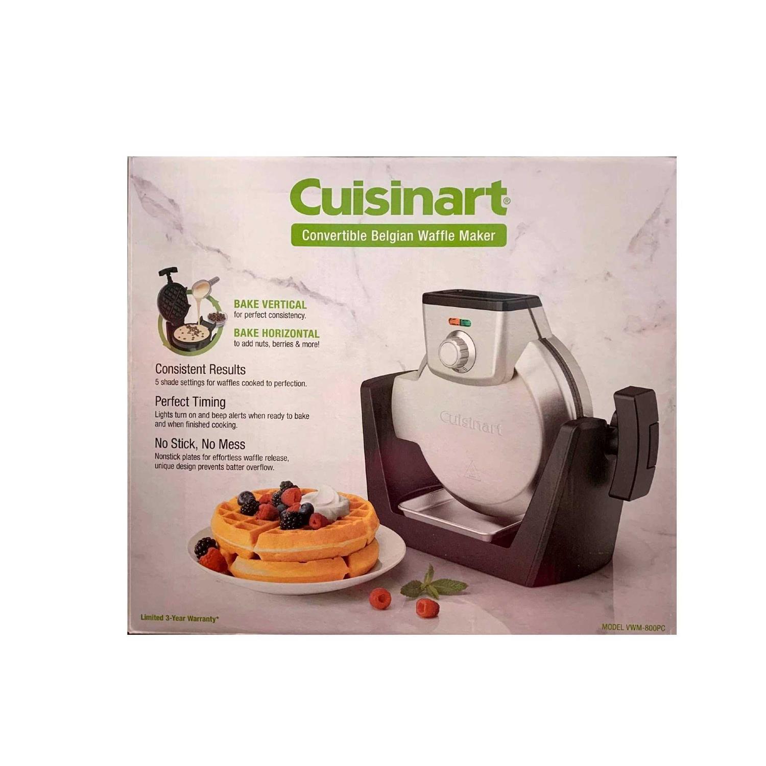 Cuisinart Convertible Belgian Waffle Maker VWM-800