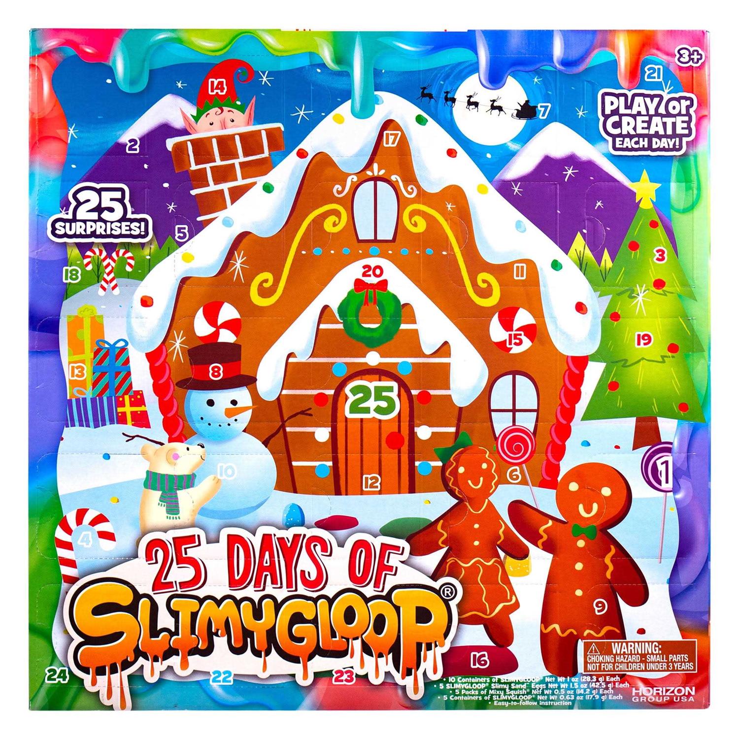 25 Days of Slimygloop, Sensory Advent Calendar, Boys and Girls