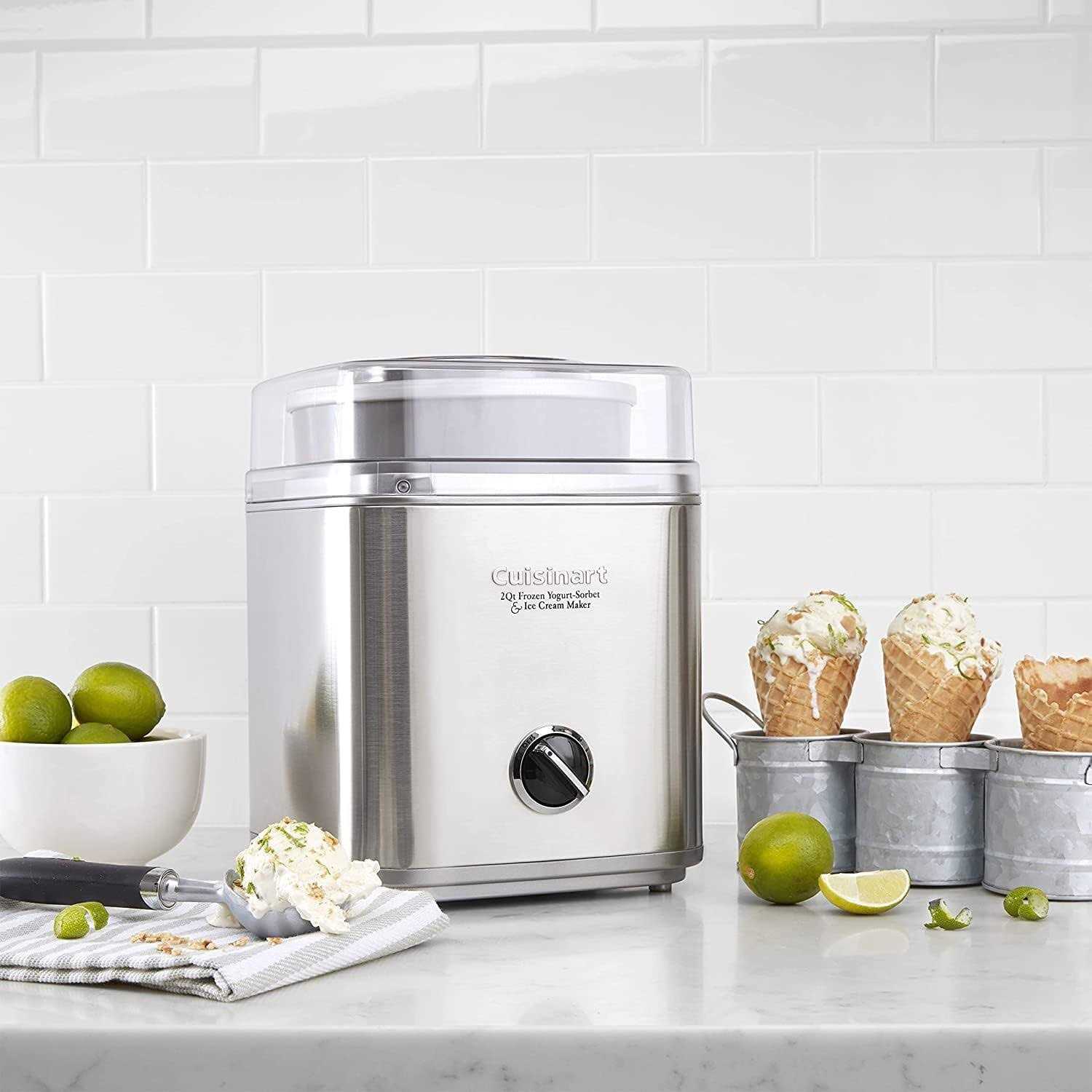 Cuisinart Pure Indulgence ICE-30 Frozen Yogurt Sorbet & Ice Cream Maker