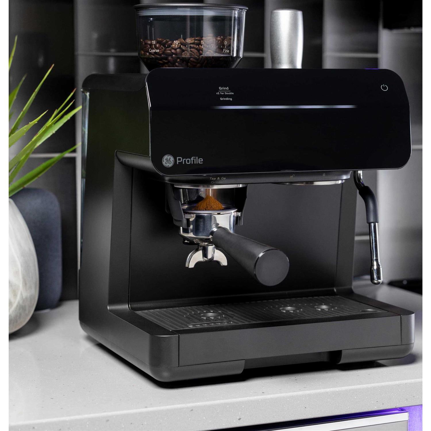 GE Profile Semi Automatic Espresso Machine + Frother