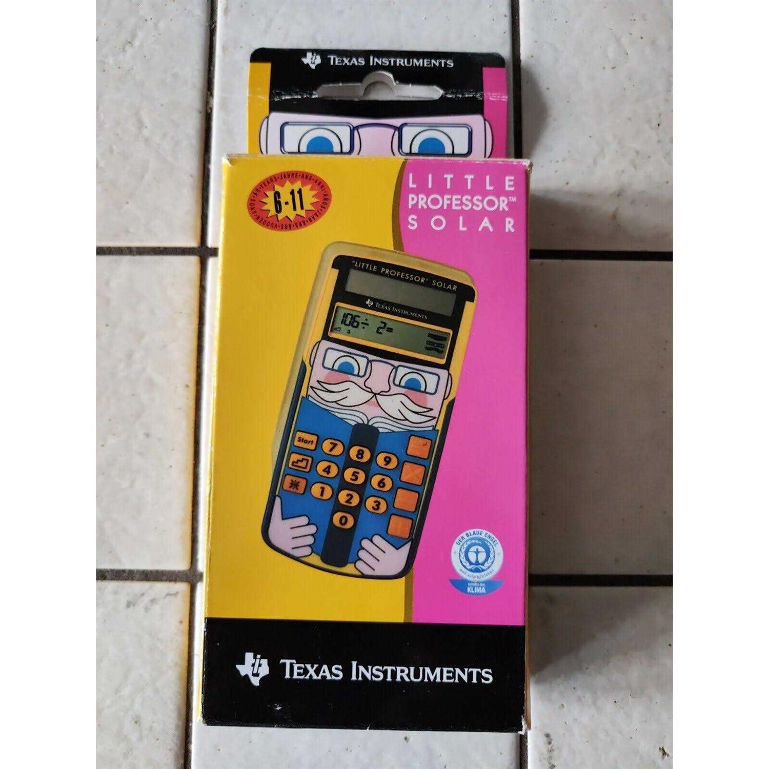 Texas Instruments Little Professor Solar
