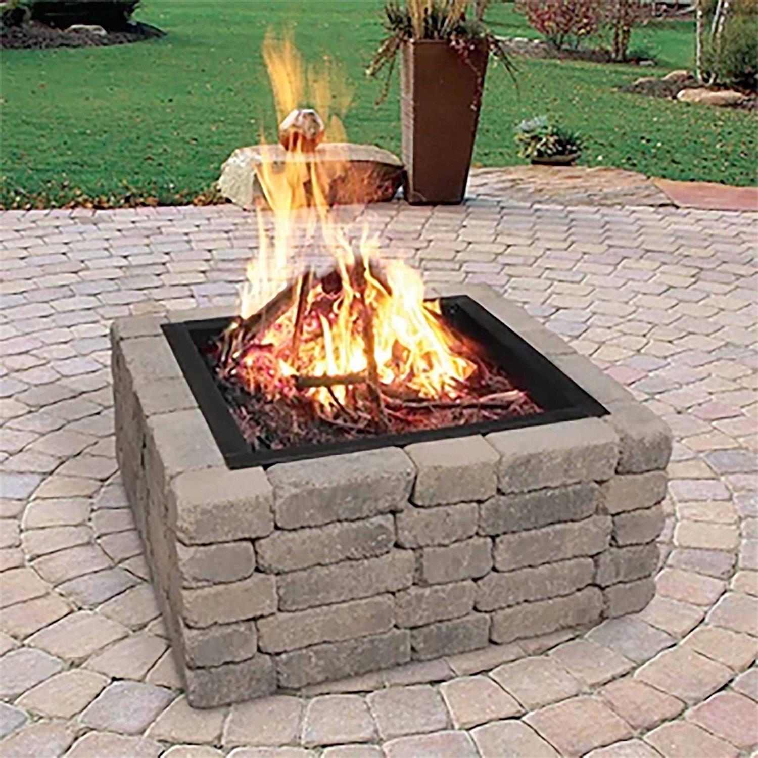 Blue Sky Outdoor 36 in. Square Fire Ring