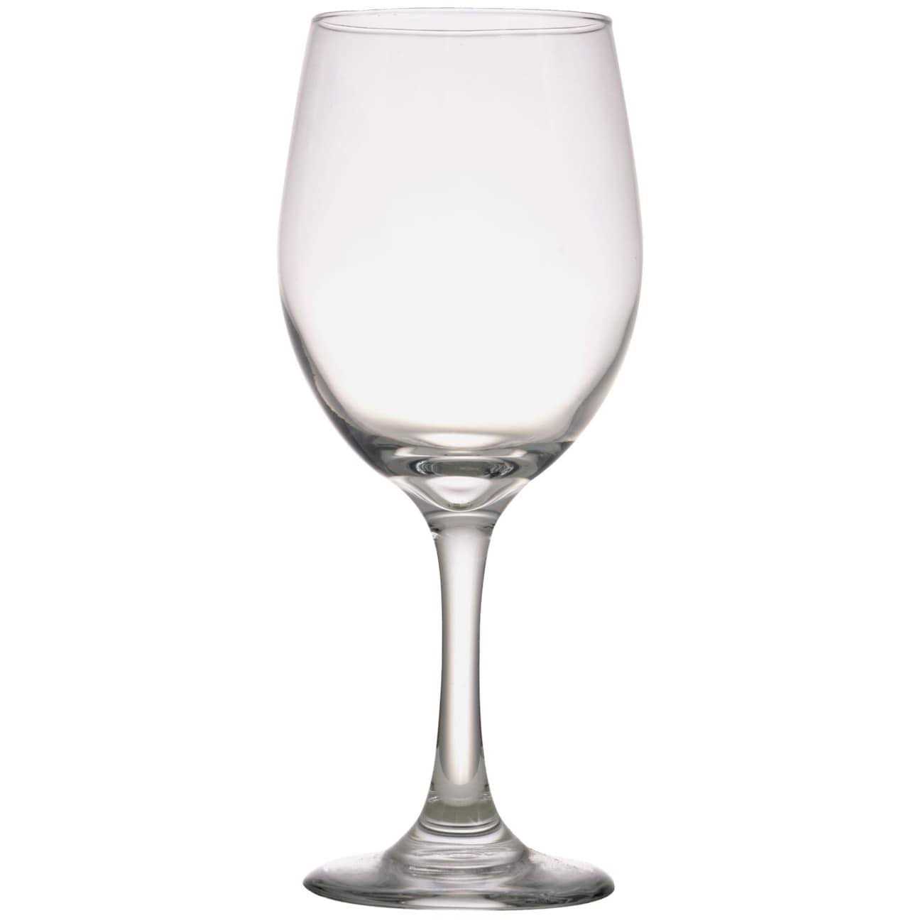 Dollar Tree White Perception Wine Glass