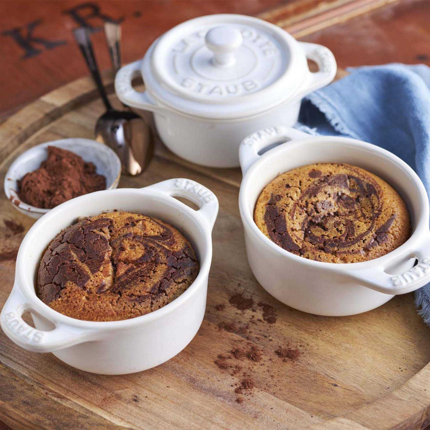 Staub 3-Piece Mini Round Cocotte Set