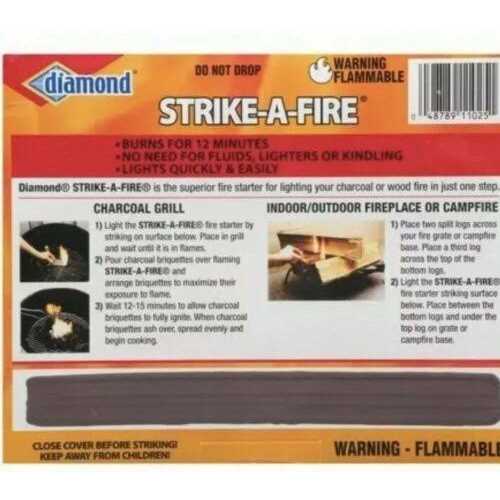 Diamond Strike-A-Fire Fire Starters