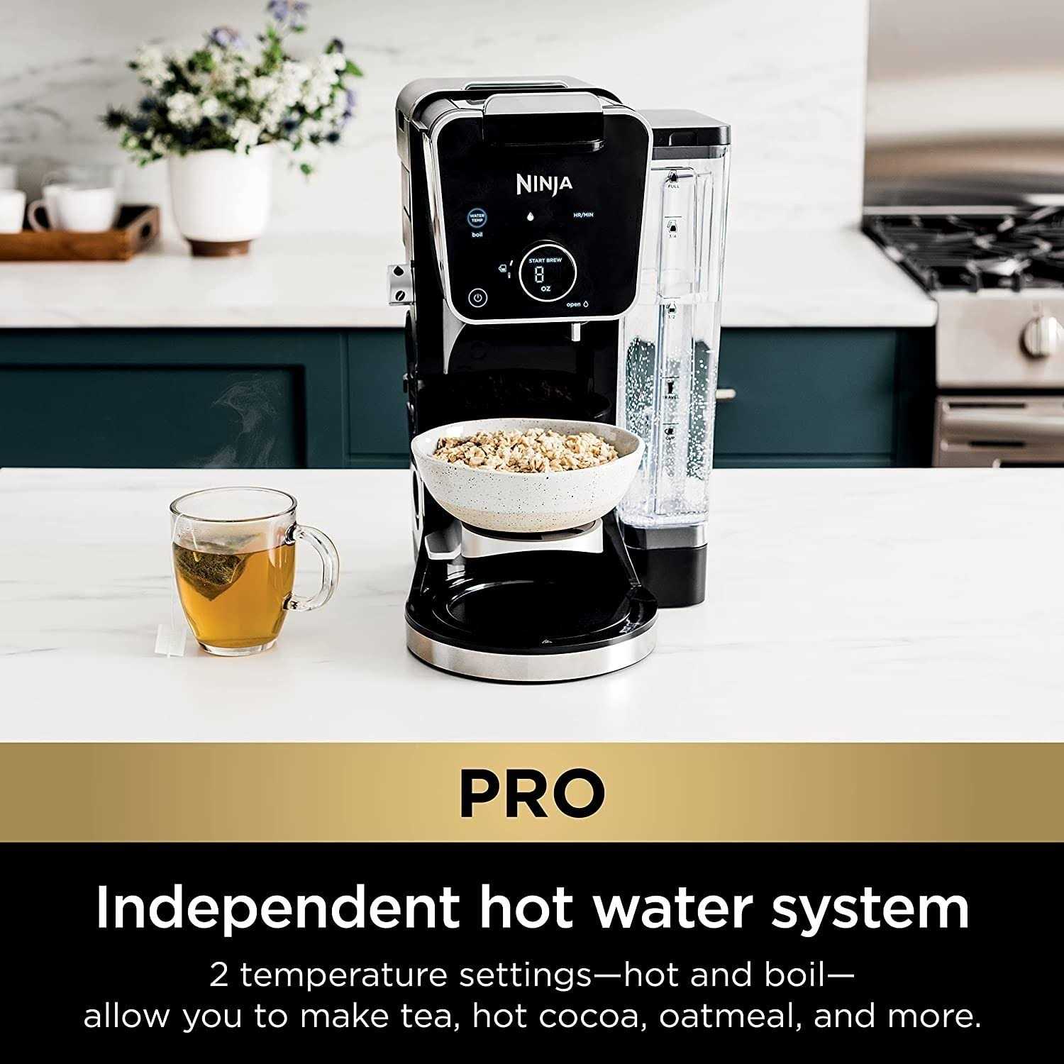 Ninja CFP307 DualBrew Pro Specialty Coffee System Single-Serve compatible with K-cups