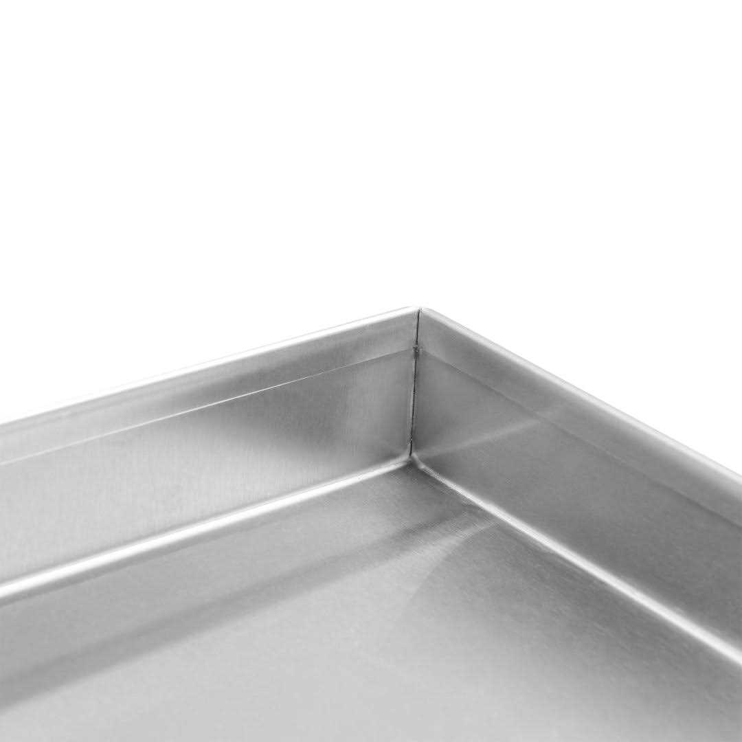 Celestial Fire Glass Celestial Fire Pit Cover Rectangular Burner Pan