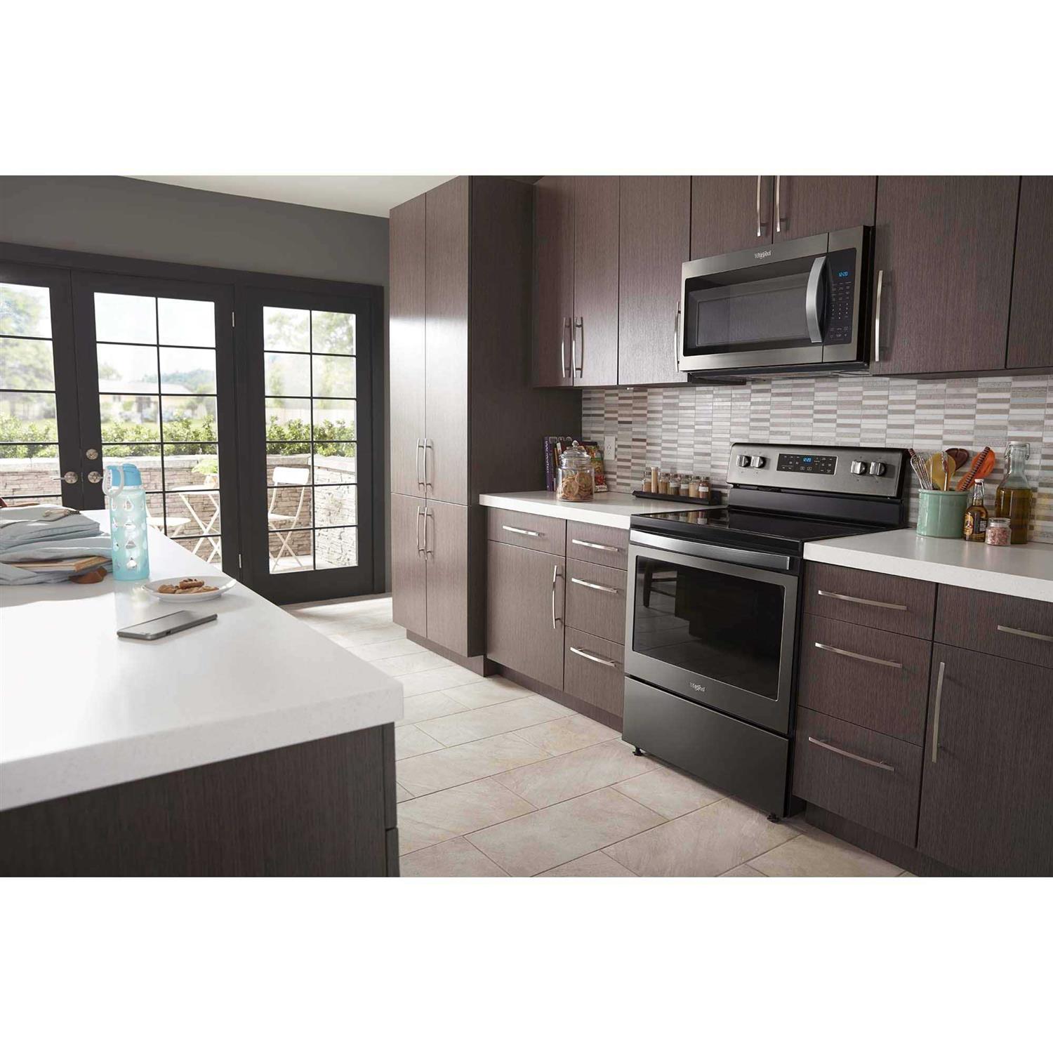 Whirlpool 1.9 Cu. Ft. Capacity Steam Microwave with Sensor Cooking