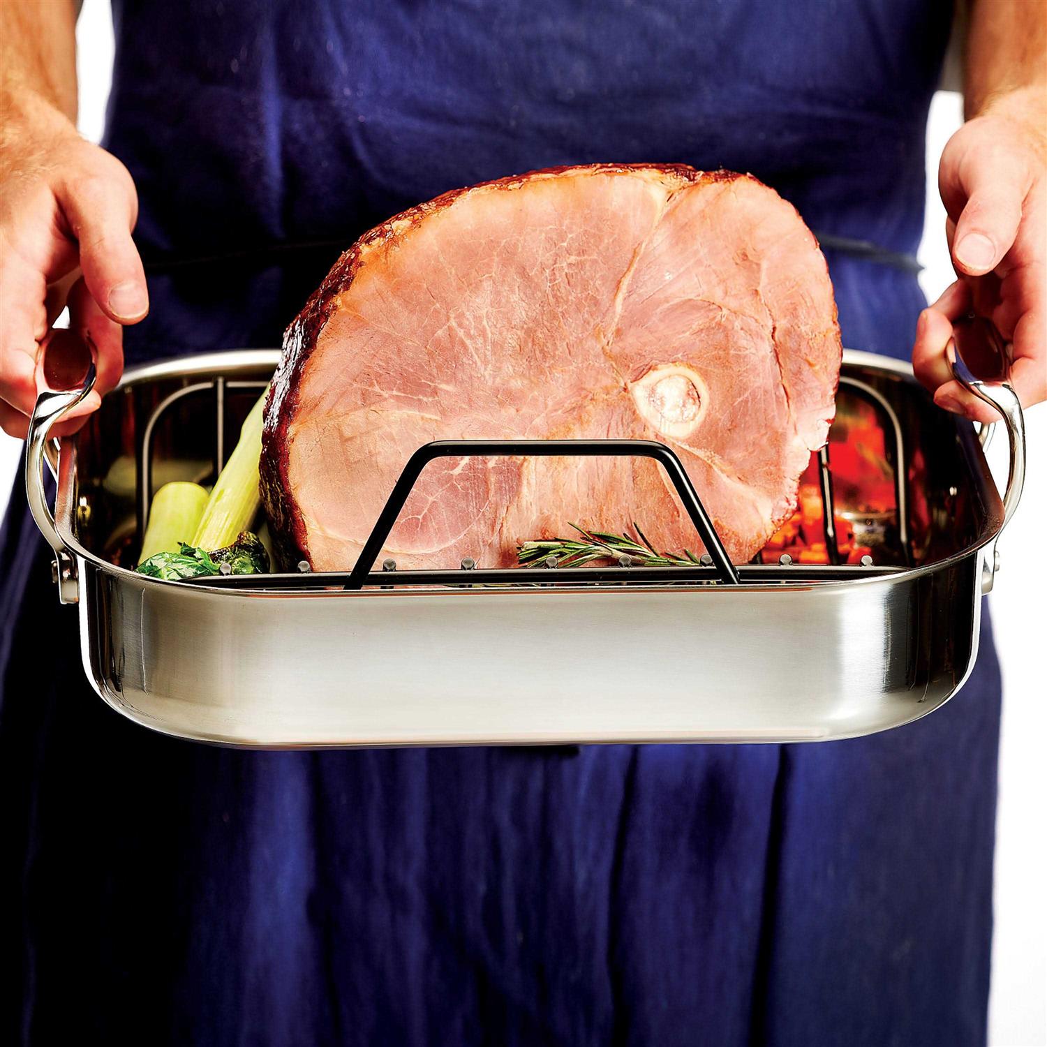All-Clad Stainless Steel Roaster with Rack