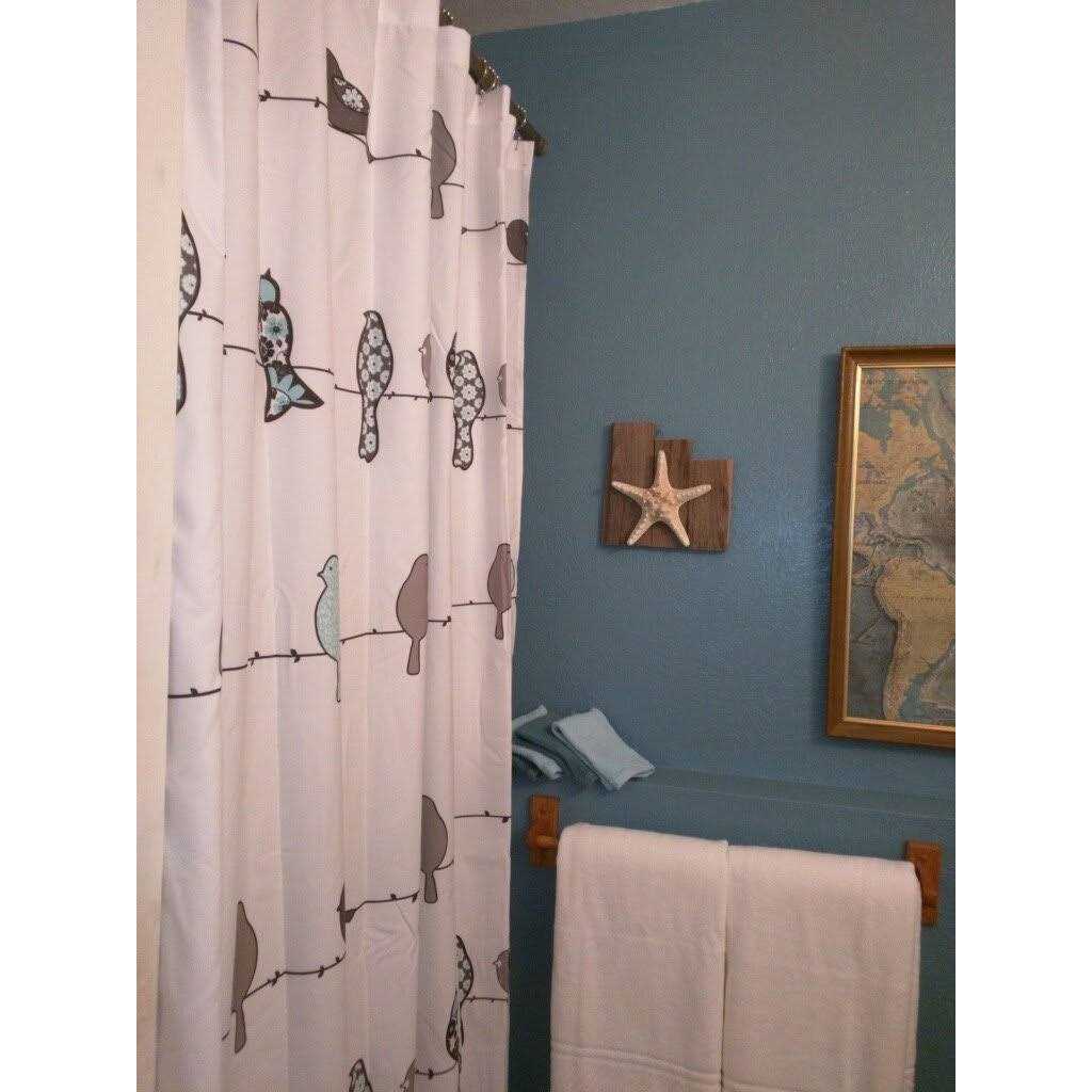 Lush Decor Rowley Birds Shower Curtain