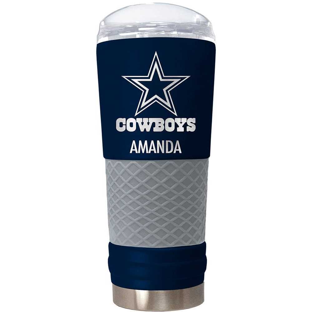 Dallas Cowboys 24oz. Personalized Draft Tumbler