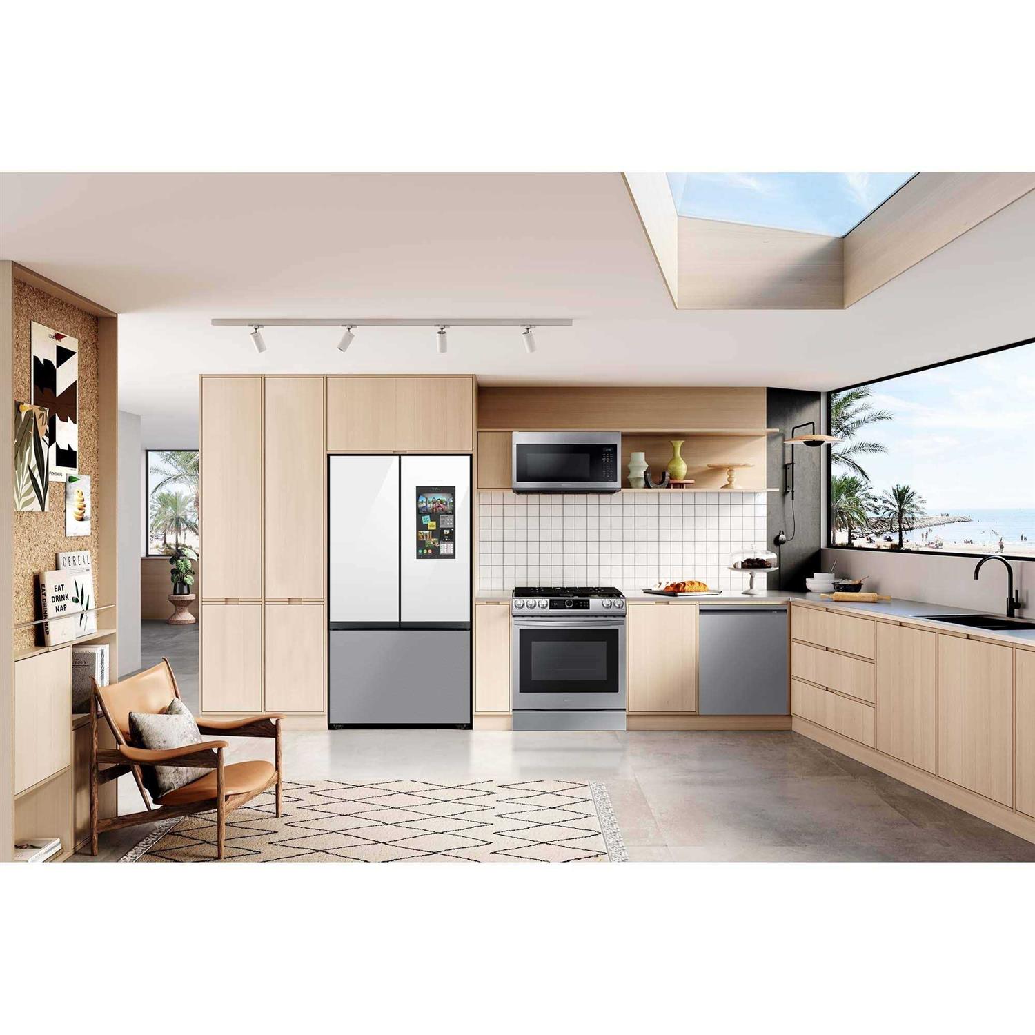 Samsung 1.7 cu. ft. Stainless Steel Over the Range Convection Microwave MC17T8000CS