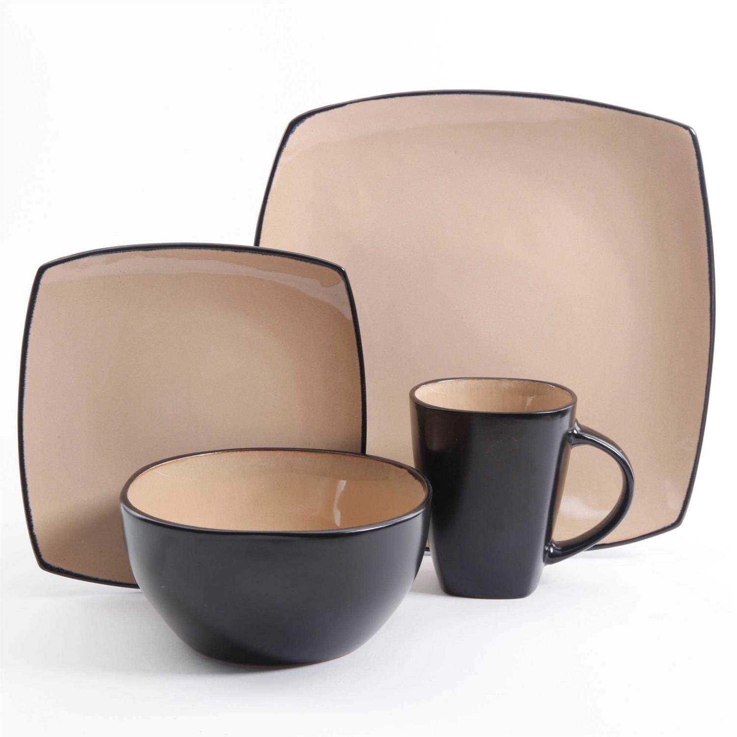Gibson Home Soho Lounge 16-Piece Dinnerware Set