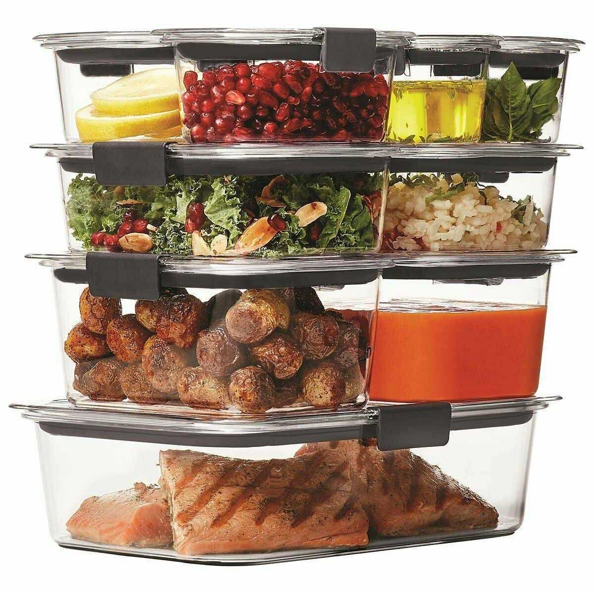 Rubbermaid Brilliance Food Storage Set