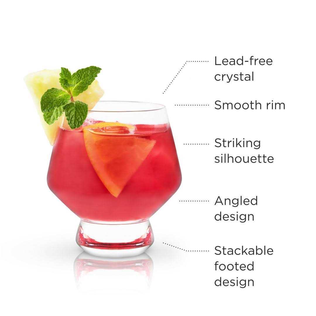 Viski Footed Punch Bowl