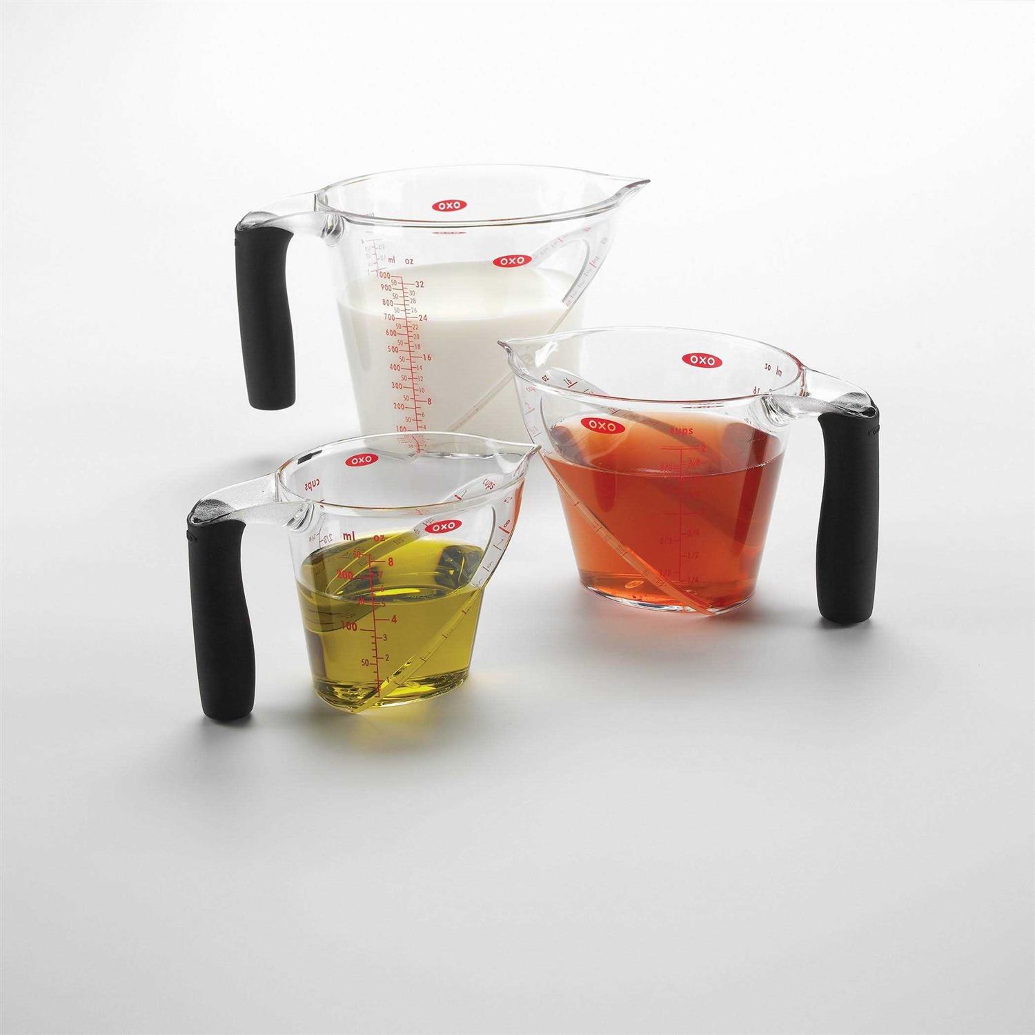 OXO Good Grips 3 Piece Angled Measuring Cup Set