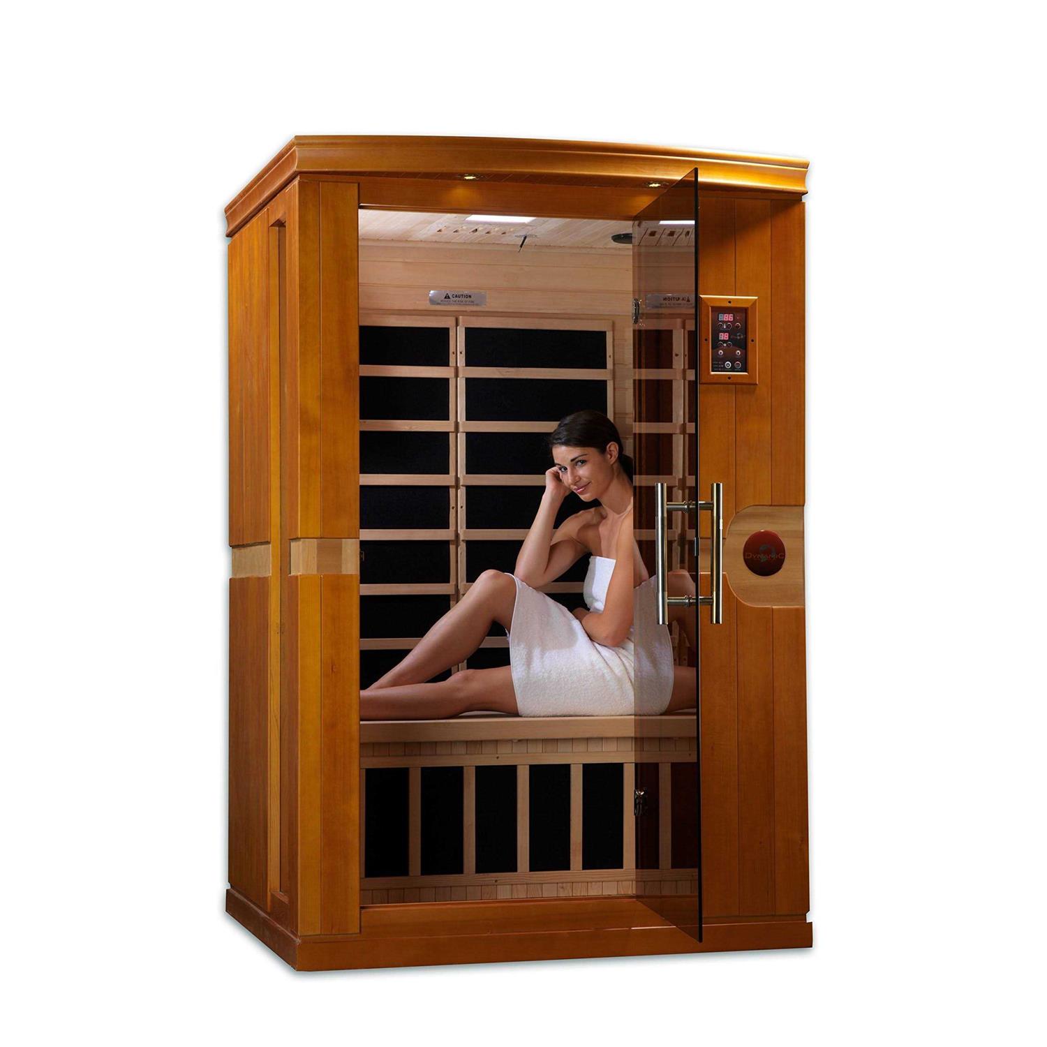 Dynamic Venice 2 Person Low EMF Far Infrared Sauna DYN-6210-01