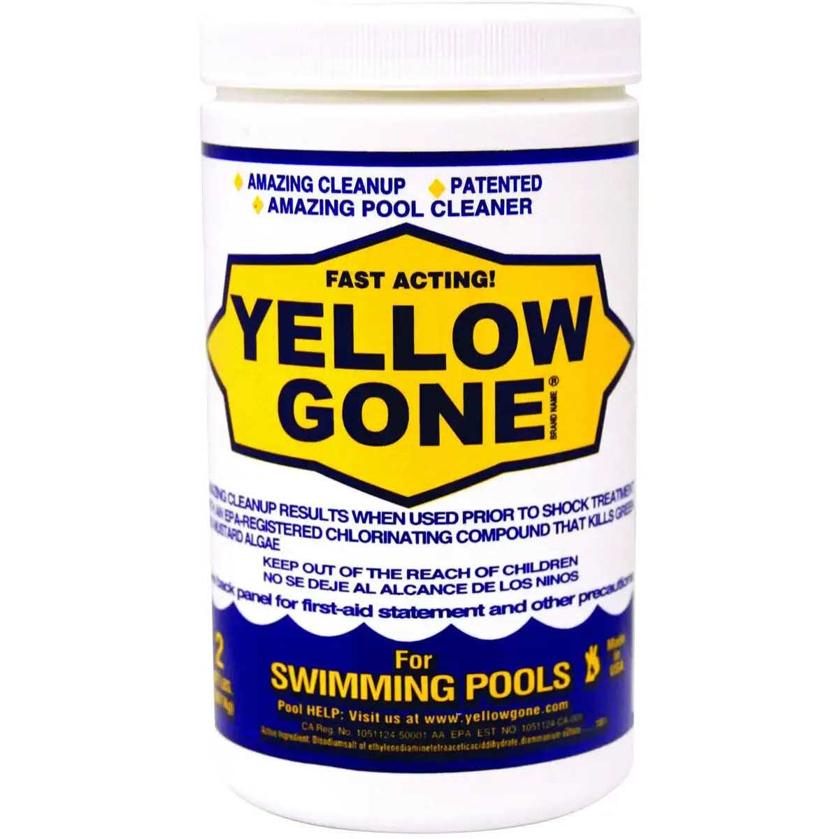 Yellow Gone Pool Cleaner 23502