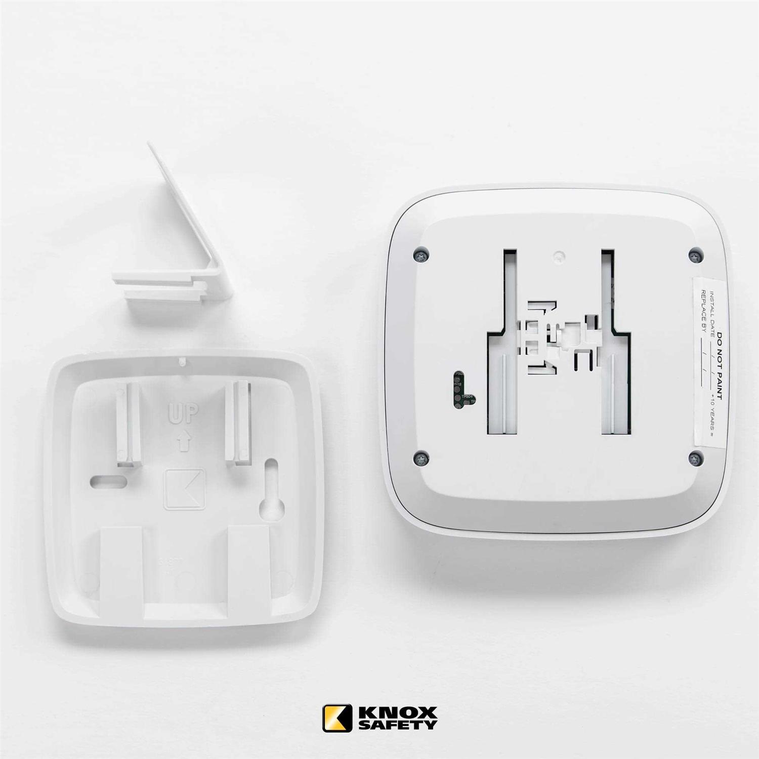 Knox Safety Voice Alert & Display Battery Operated Carbon Monoxide Detector