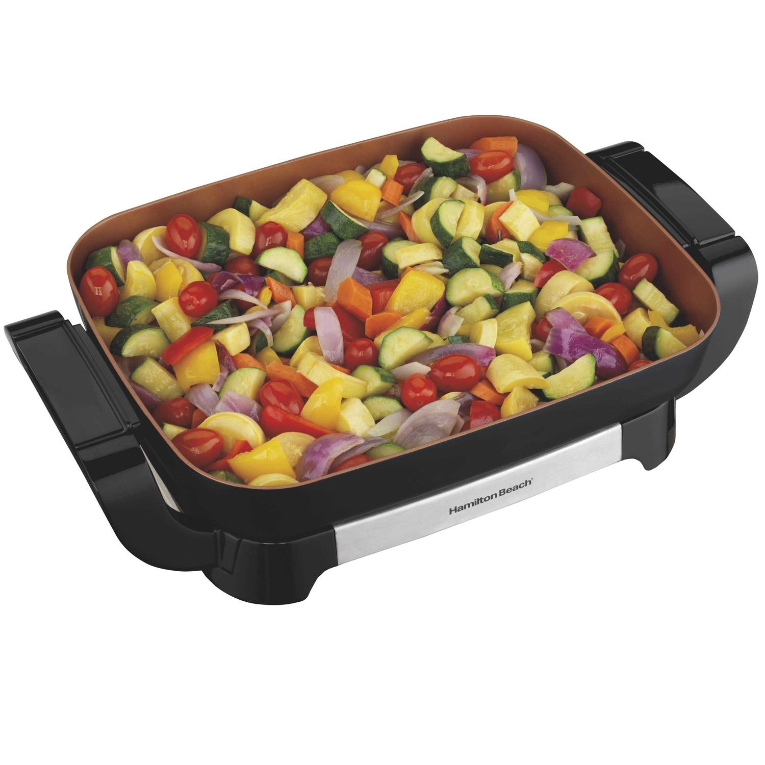 Hamilton Beach Durathon Ceramic Skillet with Removable Pan