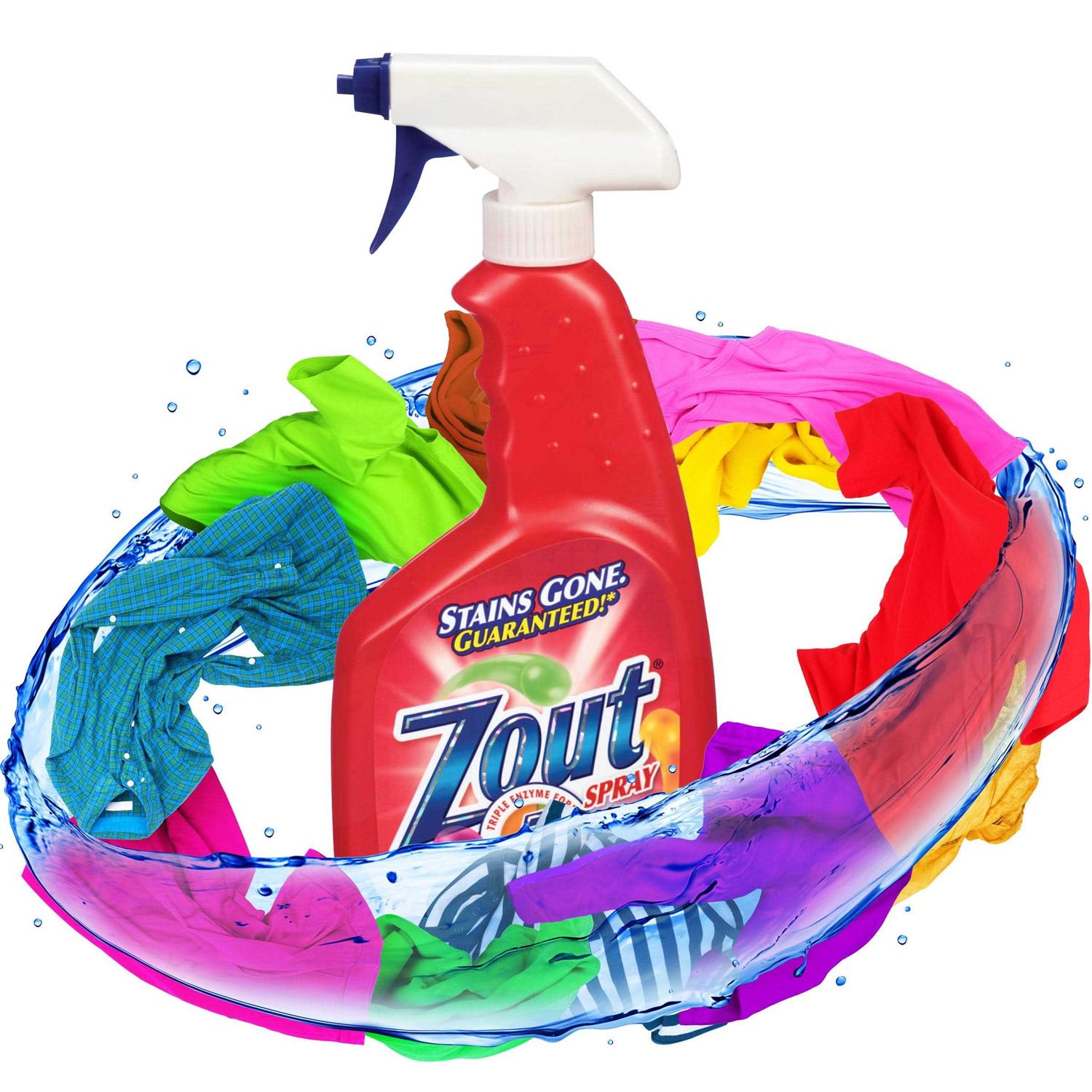 Zout Triple Enzyme Formula Laundry Stain Remover Foam