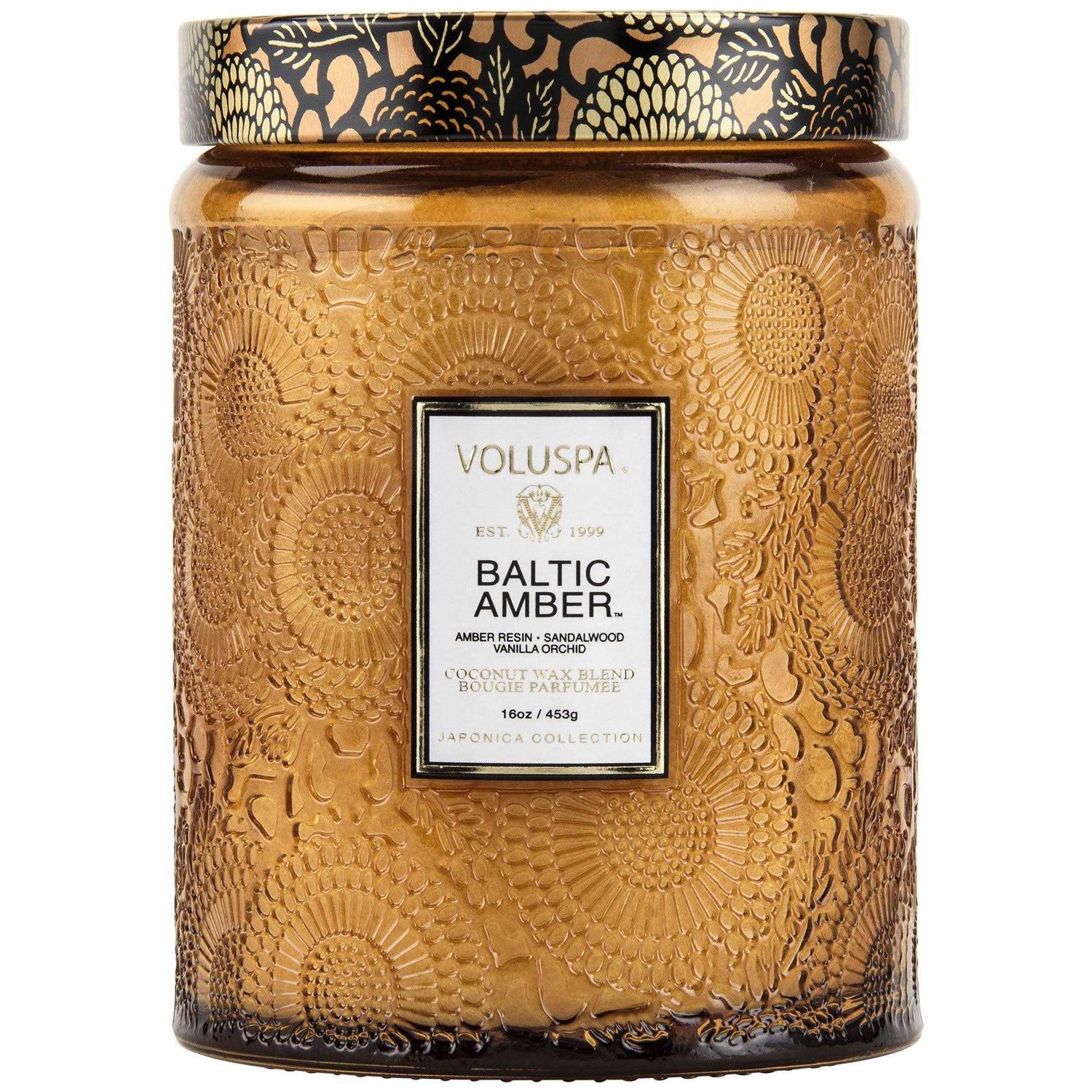 Voluspa Large Glass Jar Candle