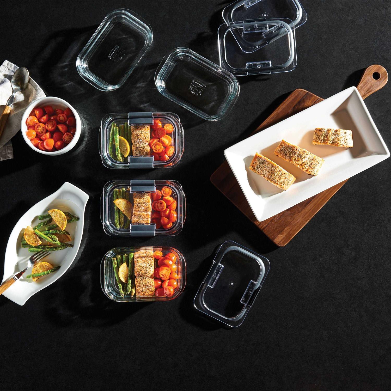 Rubbermaid Brilliance 10-pc. Glass Food Storage Container Set